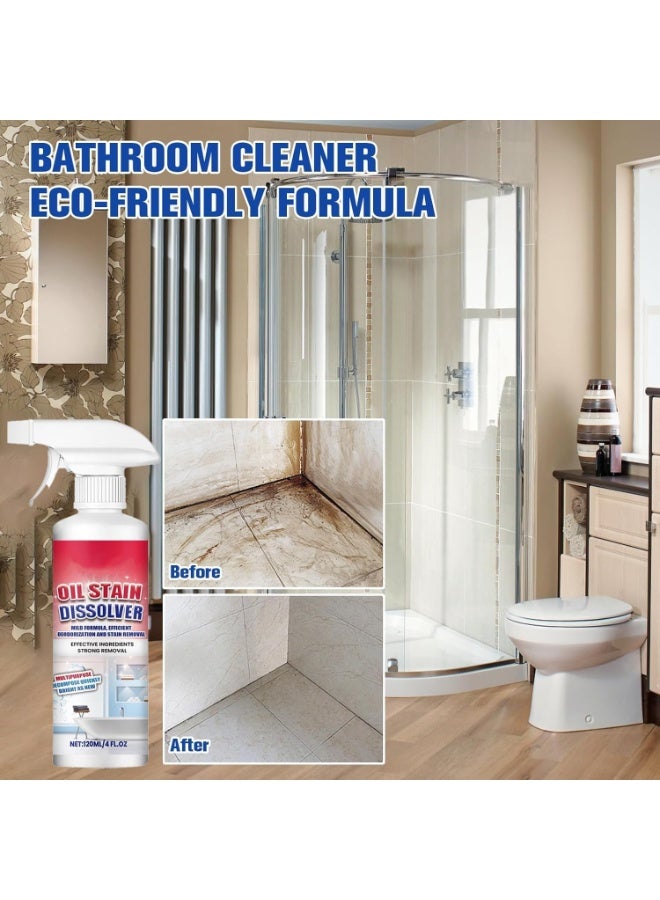 Jakehoe Bathroom Descaler Foam, Bathroom Descaler Spray, Stubborn Stains Cleaner, Multipurpose Toilet Foam Cleaner for Bathtub Toilet Shower Sink - Image 3