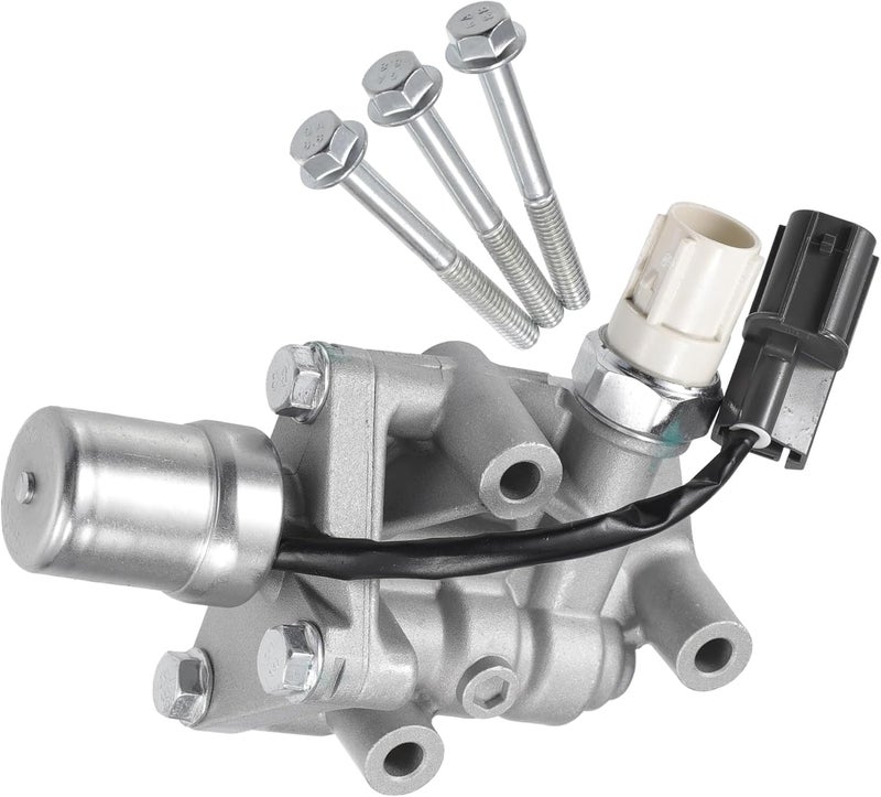 Shop & home all-space compatible Engine Variable Valve Timing VVT Solenoid for Honda Civic 2001–2005 1.7L, Camshaft Oil Control Valve, Replace OE# 15810PLRA01, Metal Silver Tone Bulk storage easy optimized build Global assemble options All climate suitability Transit damage minimized design Dust proof All-round unified build Salt mist resistant Transit damage prevent build Diverse operating method fit All region coverage Global versatile design Cost effective fine quality Global assorted color picks Durable versatile substance Simple multifunctional build Multi-source stock guarantee Polished safe edge Multi stock guarantee supply Stable inert material Trendy natural assorted colors Most item matching trendy design Coast & inland available All territory compatible build Instant order available stock - Image 1