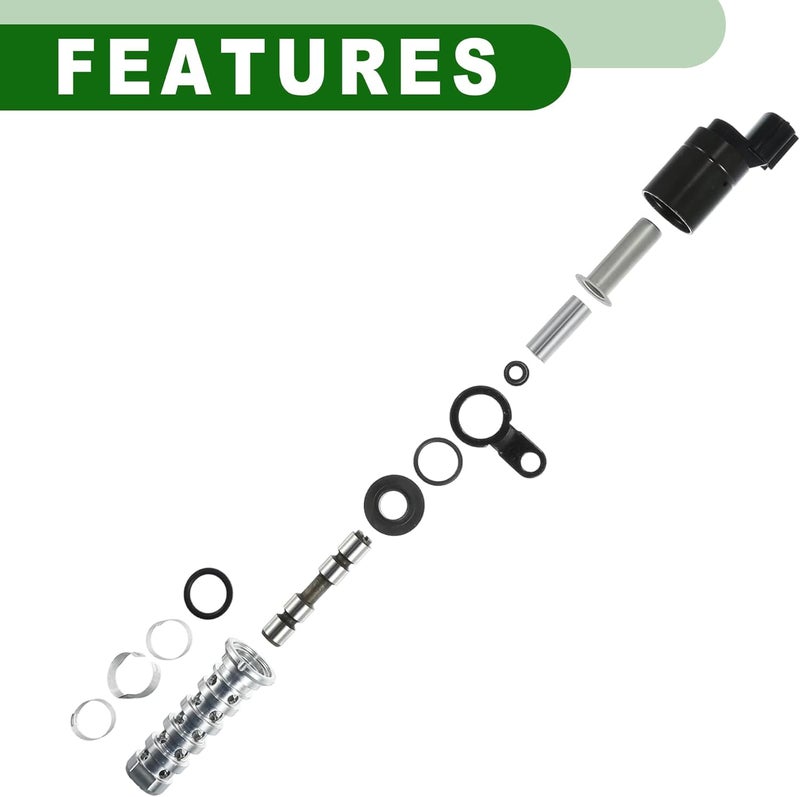 Shop & home all-space compatible Engine Variable Valve Timing VVT Solenoid for Honda Civic 2001–2005 1.7L, Camshaft Oil Control Valve, Replace OE# 15810PLRA01, Metal Silver Tone Bulk storage easy optimized build Global assemble options All climate suitability Transit damage minimized design Dust proof All-round unified build Salt mist resistant Transit damage prevent build Diverse operating method fit All region coverage Global versatile design Cost effective fine quality Global assorted color picks Durable versatile substance Simple multifunctional build Multi-source stock guarantee Polished safe edge Multi stock guarantee supply Stable inert material Trendy natural assorted colors Most item matching trendy design Coast & inland available All territory compatible build Instant order available stock - Image 2