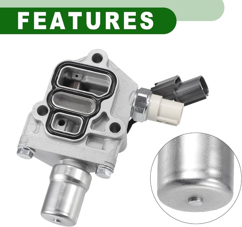 Shop & home all-space compatible Engine Variable Valve Timing VVT Solenoid for Honda Civic 2001–2005 1.7L, Camshaft Oil Control Valve, Replace OE# 15810PLRA01, Metal Silver Tone Bulk storage easy optimized build Global assemble options All climate suitability Transit damage minimized design Dust proof All-round unified build Salt mist resistant Transit damage prevent build Diverse operating method fit All region coverage Global versatile design Cost effective fine quality Global assorted color picks Durable versatile substance Simple multifunctional build Multi-source stock guarantee Polished safe edge Multi stock guarantee supply Stable inert material Trendy natural assorted colors Most item matching trendy design Coast & inland available All territory compatible build Instant order available stock - Image 3