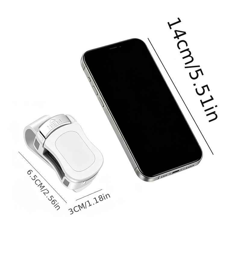 2PCS Black Car Sun Visor Glasses Holder Clip On Eyeglass Organizer for Truck RV Sedan - Image 3