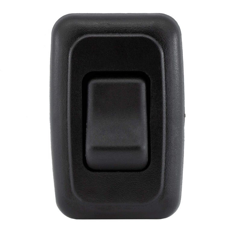 American Technology Components Single SPST On-Off Switch with Bezel, 12-Volt, for RV, Trailer, Camper (Black) - Image 2