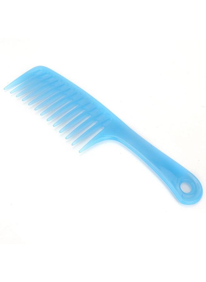 Thoraya Single Row Tooth Hair Massage Comb with Handle Beauty Tools for Dry Wet Curly(Blue)  - Image 2