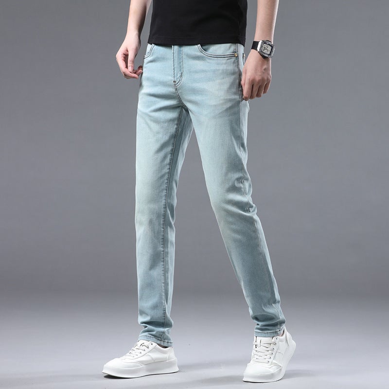 Unisex Classic Denim Jeans Loose Fit Daily Outdoor Wear - Image 3