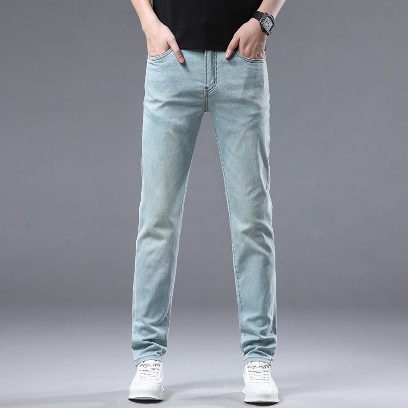 Unisex Classic Denim Jeans Loose Fit Daily Outdoor Wear - Image 2