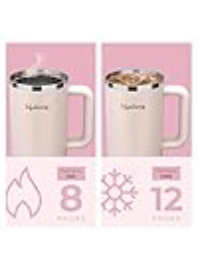 Lifelong Double-Walled Vacuum Insulated Tumbler with Unbreakable Tritan Lid 1200ml |Keeps Drinks Hot for 8 Hours & Cold for 12 Hours | Durable Stainless Steel Tumbler with Comfort-Grip Handle(LLTBR01) - Image 3