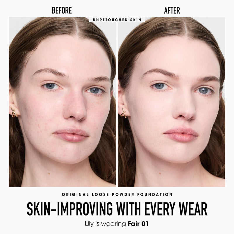 bareMinerals Original Get Started Kit 3-Piece Mineral Makeup Set, Fair, Vegan, Cruelty-Free & Dermatologist-Tested - Image 2