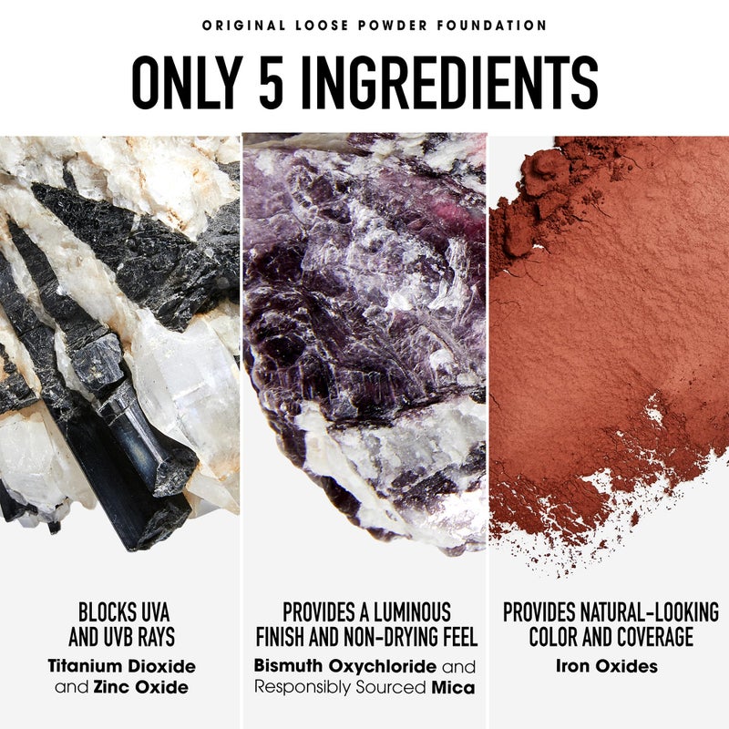 bareMinerals Original Get Started Kit 3-Piece Mineral Makeup Set, Fair, Vegan, Cruelty-Free & Dermatologist-Tested - Image 5