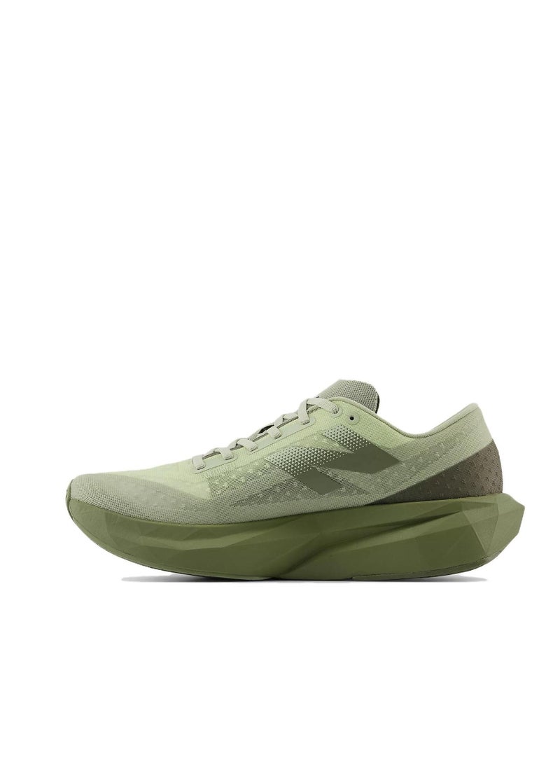 New Balance FuelCell Rebel V4 Running Outdoor Shoes Olive-green For Men/Women/Students - Image 1