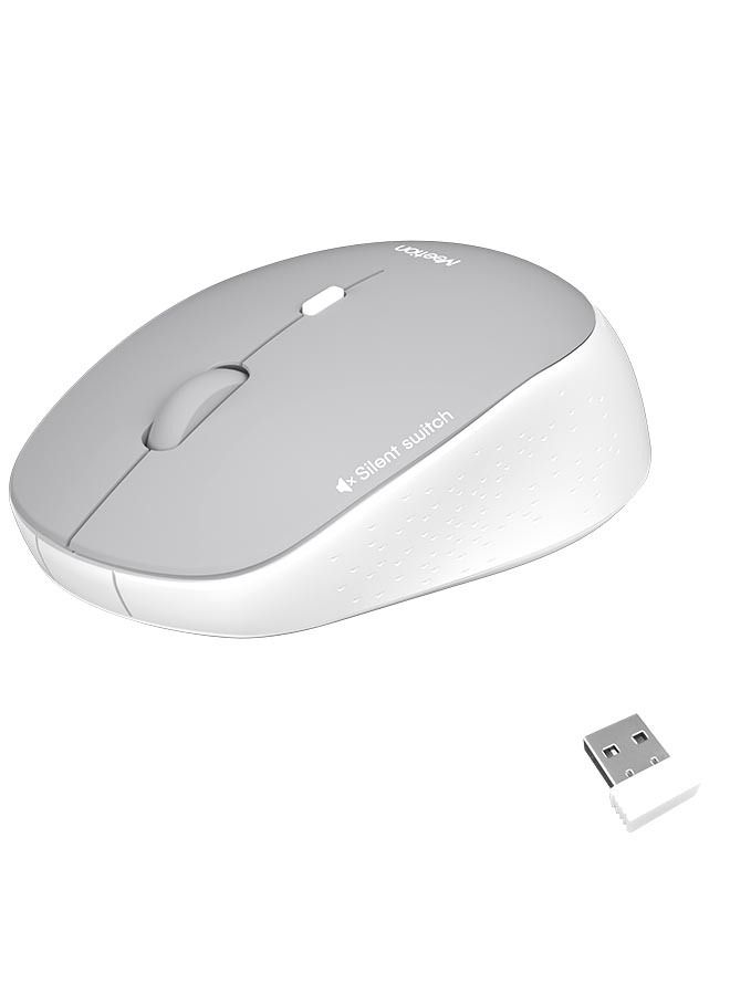 Meetion ماوس MEETION R570 اللاسلكي بدقة 1600 نقطة في البوصة (رمادي) - Image 2