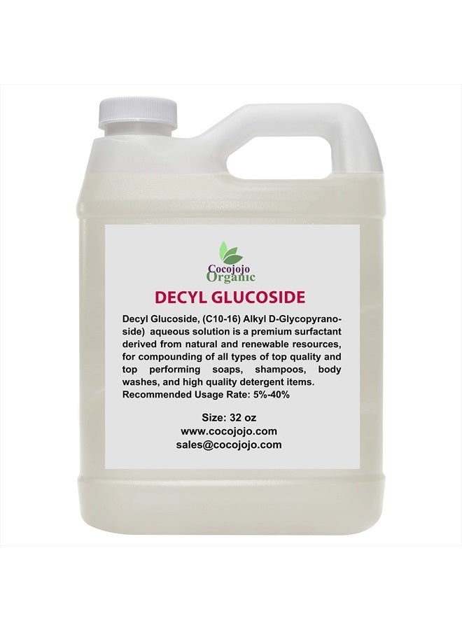 Dr Joe Lab Decyl Glucoside Natural Surfactant - Bulk 32 oz Size - Natural, Plant Derived, Non-GMO, Biodegradable - For Formulations and DIY Skin Care - For Shower Gels, Foaming, Body Soap, Shampoos, Cleansers - Image 3