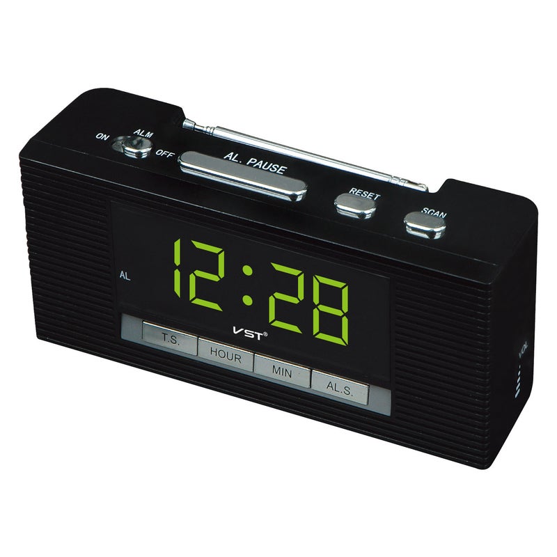 Supply Led Desk Clock With Fm Radio Clock Radio Led Alarm Clock Radio Gift Radio - Image 1