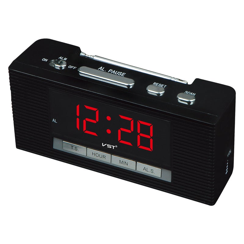 Supply Led Desk Clock With Fm Radio Clock Radio Led Alarm Clock Radio Gift Radio - Image 2