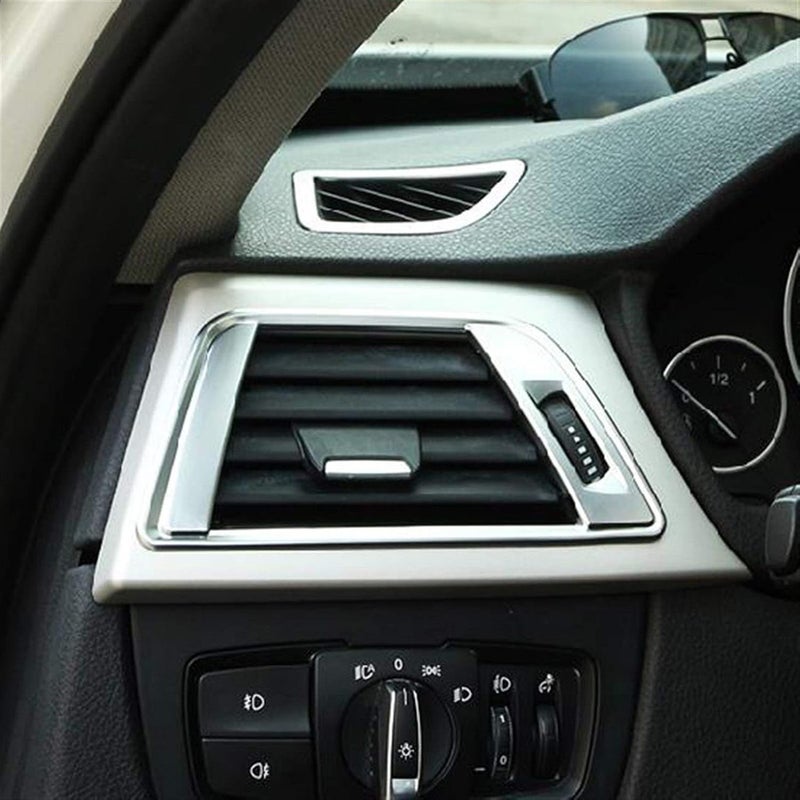 Yurefax Car Chrome Dashboard Air Vent Trim for BMW 3 & 4 Series - Image 5