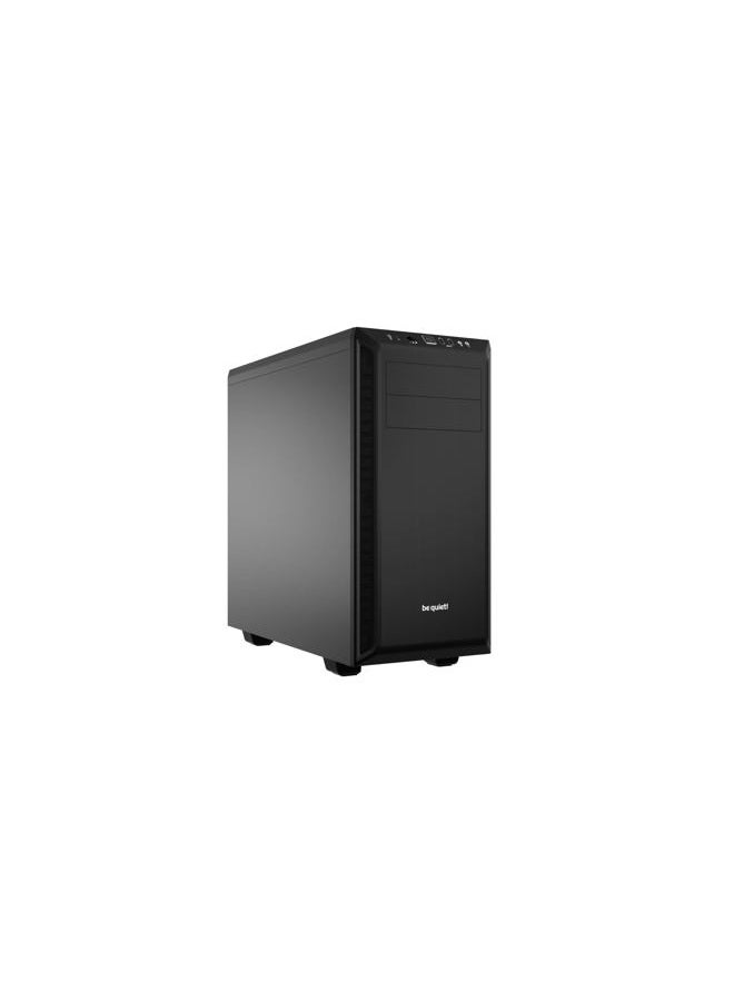 be quiet! Pure Base 600 ATX Midi Tower PC Case| 2 Pre-Installed Silent Wings Fans | Black | BG021 - Image 1