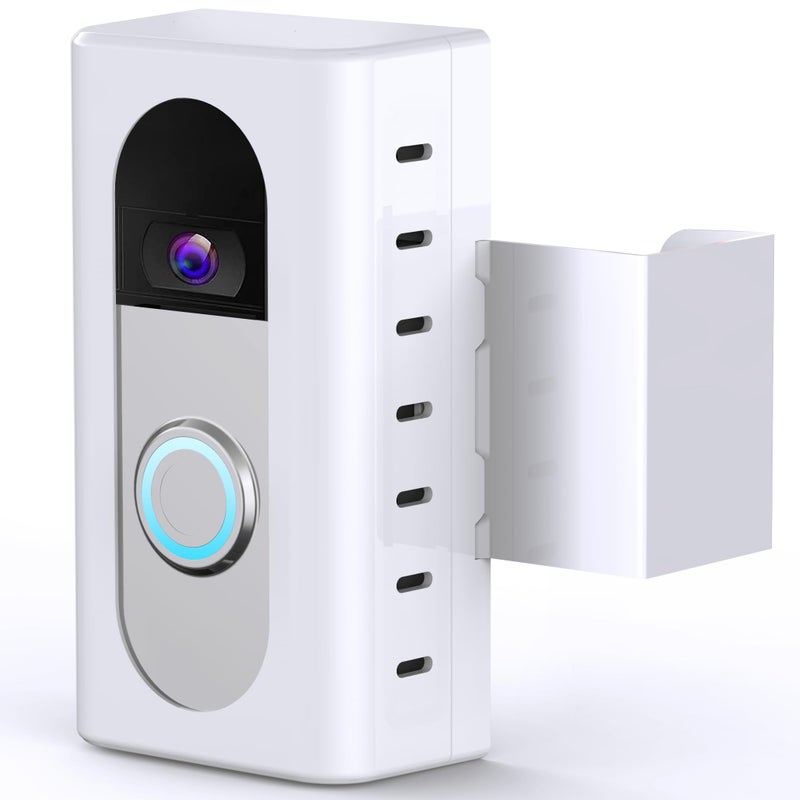 KIMILAR Anti-Theft Video Doorbell Mount Compatible with Ring/Blink Video Doorbell (Not for Blink 2025 ver.), Adjustable Mounting Bracket Accessories for Houses, Apartments, Not for Security Door - Image 1