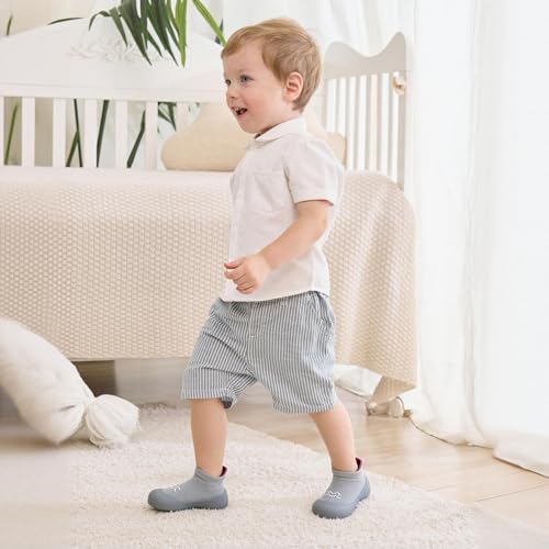 Bearbay Baby Sock Shoes Baby First Walking Shoes Infant Non-Slip Breathable Slippers Baby Boys Girls Sneakers - Image 3