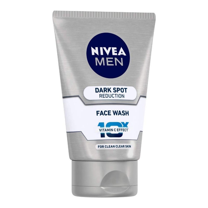 Nivea غسول وجه نيفيا للرجال لتقليل البقع الداكنة 100 جرام لوشن مرطب للشمس لجميع أنواع البشرة SPF 50 125 مل عبوة واحدة - Image 4