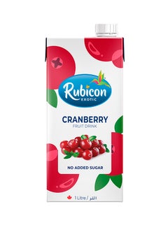 Rubicon Cranberry Juice No Added Sugar 1L  - Image 1