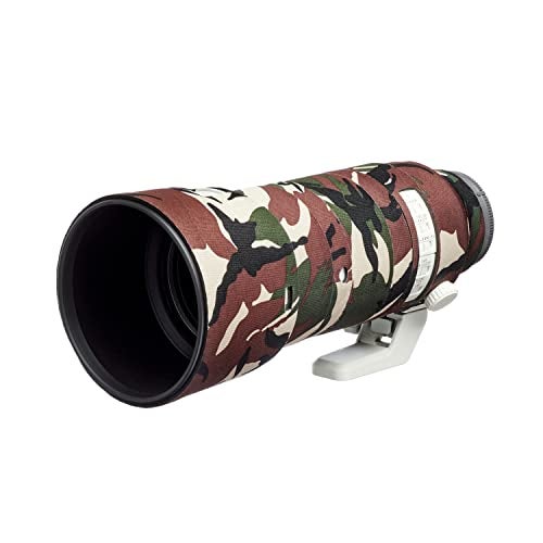 easyCover Lens protection camouflage cover for Sony FE 70200mm F28 GM OSS II Green Camouflage - Image 3