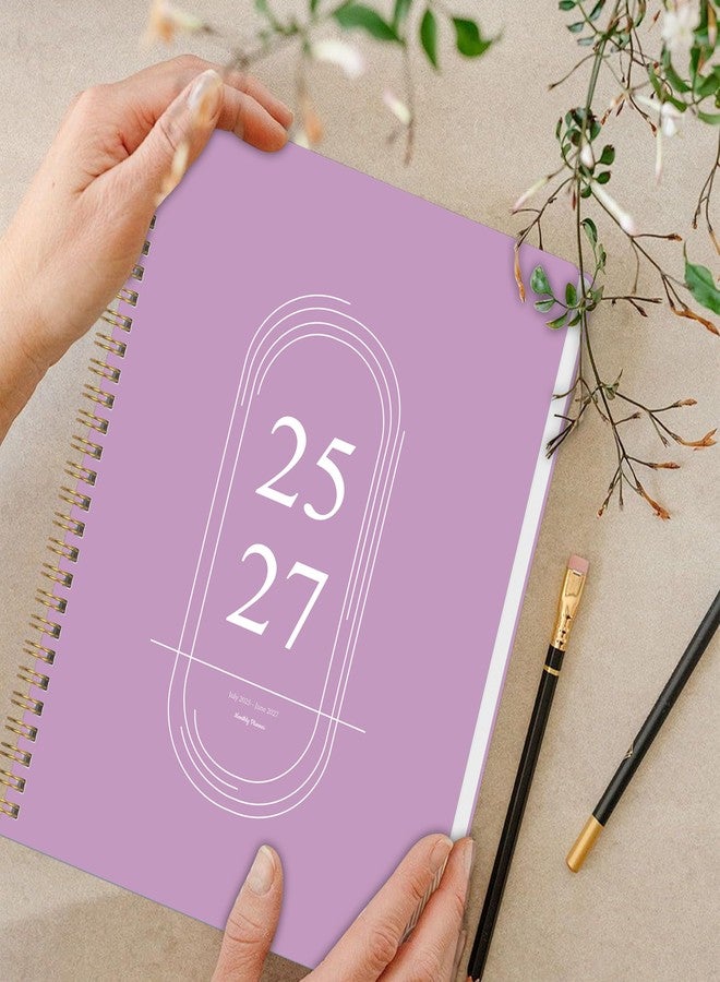 Kamoy Monthly Planner 2025-2027 - 2 Year Monthly Planner Calendar 2025-2027, July 2025 - June 2027, 7.3" * 9.5", 24 Months Calendar Planner with Waterproof Cover＆Spiral Bound, for Office, School Home - Image 2