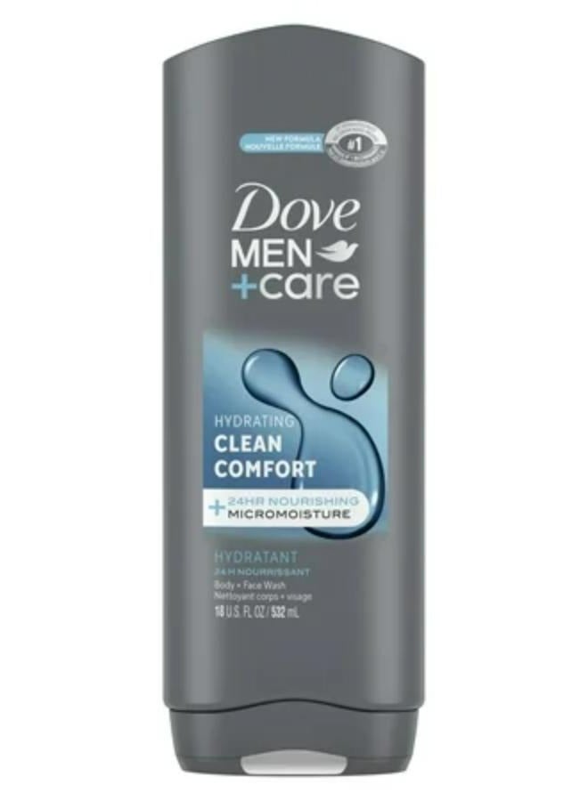 دوف غسول الجسم والوجه كلين كومفورت 532 مل - Image 1