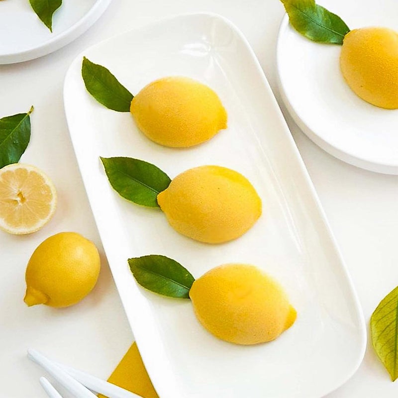 OCPO KITCHEN Lemons Silicone Mold for Baking Mousse Cake, Candy, Chocolate Dessert, Pastry, Ice Cream, Pudding, Lemon (15-Cavity) - Image 2