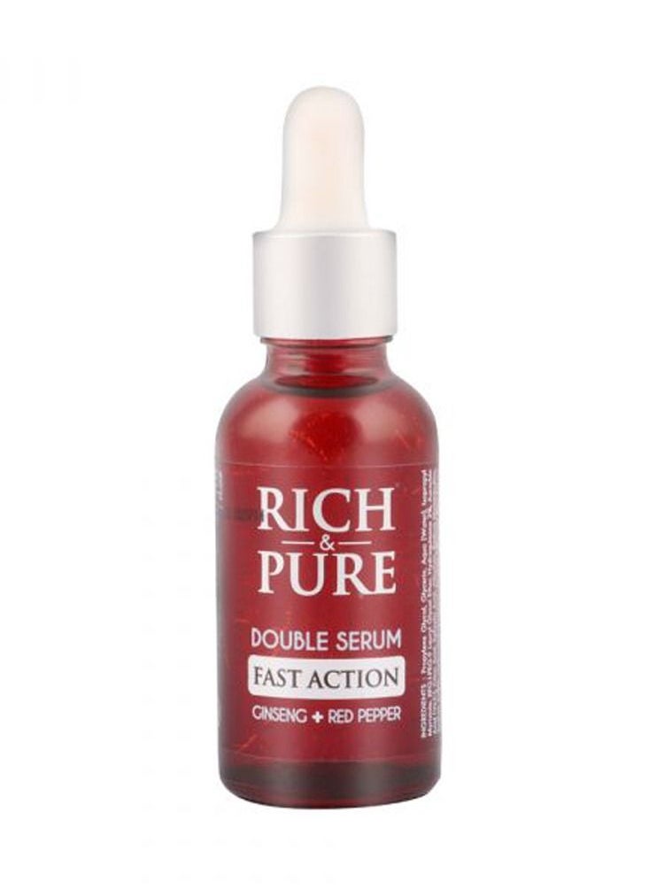 Rich & Pure Double Serum Fast Action Ginseng + Red Pepper 30ml  - Image 2