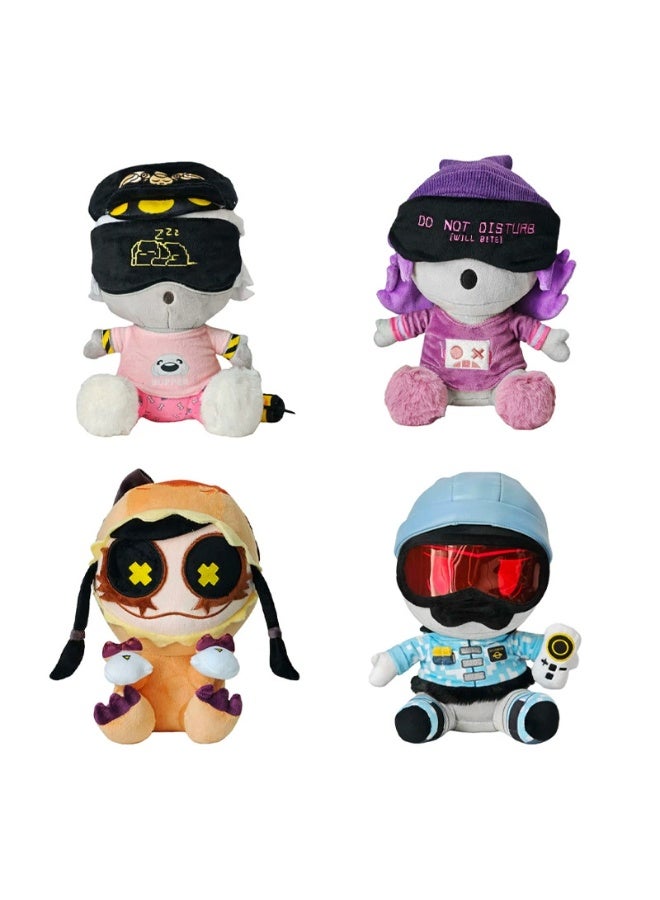 general Inorganic Girl Series Winter Soft and Lazy Inorganic Dolls Cute Dinosaur Inorganic Rolly-Poly Toys - Image 2