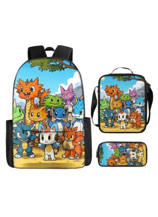 Cartoon three-piece schoolbag with front pocket - 929 - pzsku/Z8C5F3B70F311A14D7CF6Z/45/1744077884/2cf7678a-be5c-46a6-8876-5b504123acd7