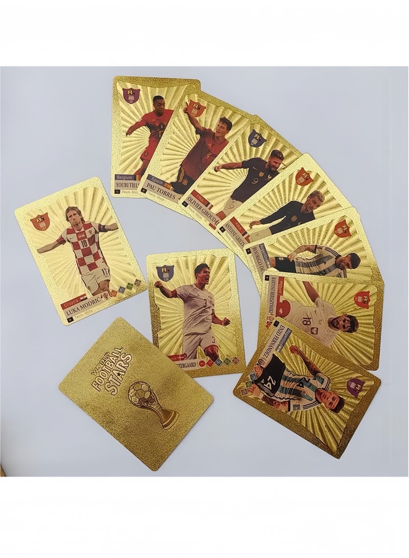 Lee Yon 55-Piece World Football Star Gold Card Collection Set - Image 3