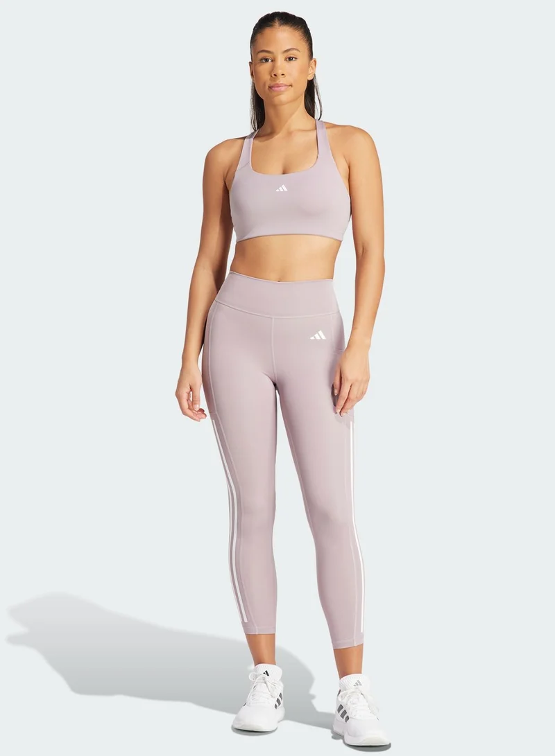 Adidas 3 Stripes Optime Full Length Leggings
