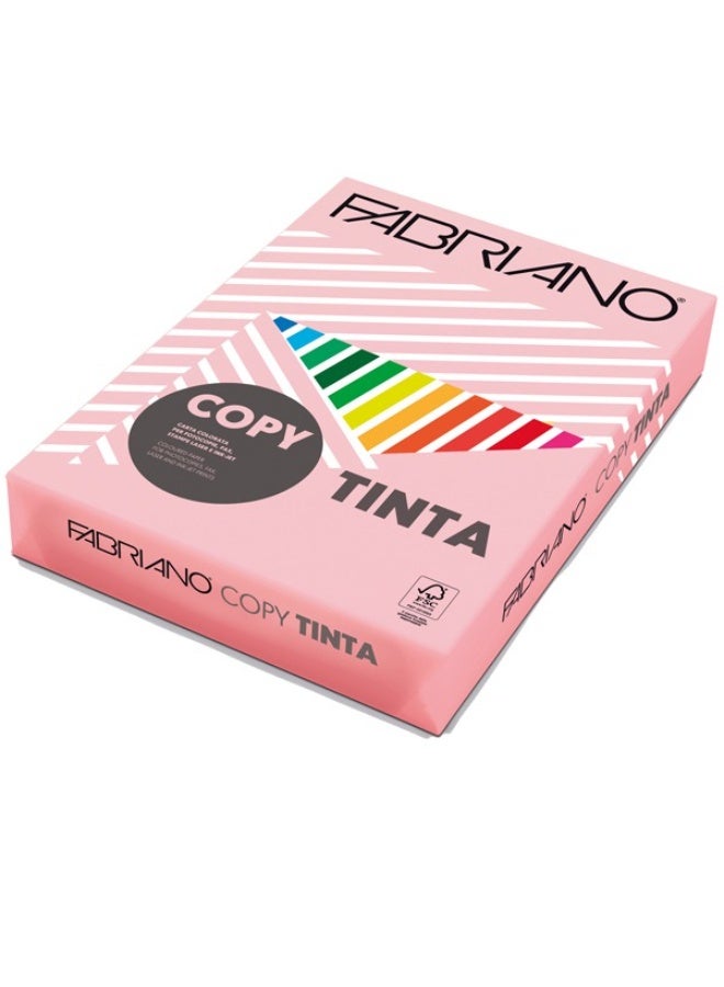 Fabriano - Copy Paper, 80 gsm, Pink, A4, Ream of 500 Sheets