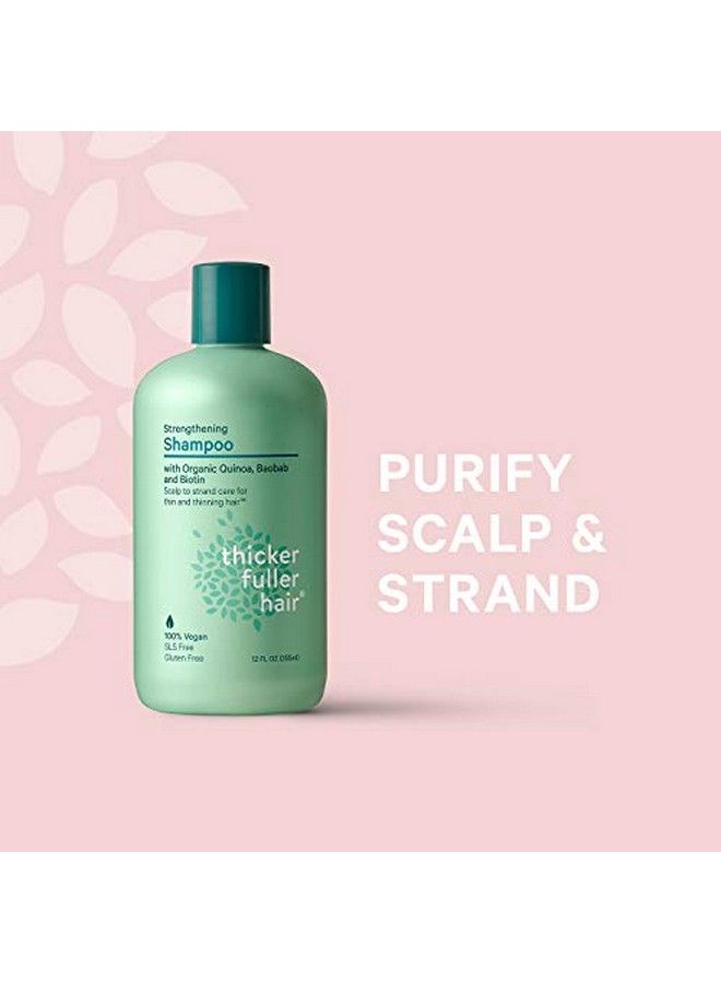 Thicker Fuller Hair Strengthening Shampoo Green 12 Fl Oz - Image 5