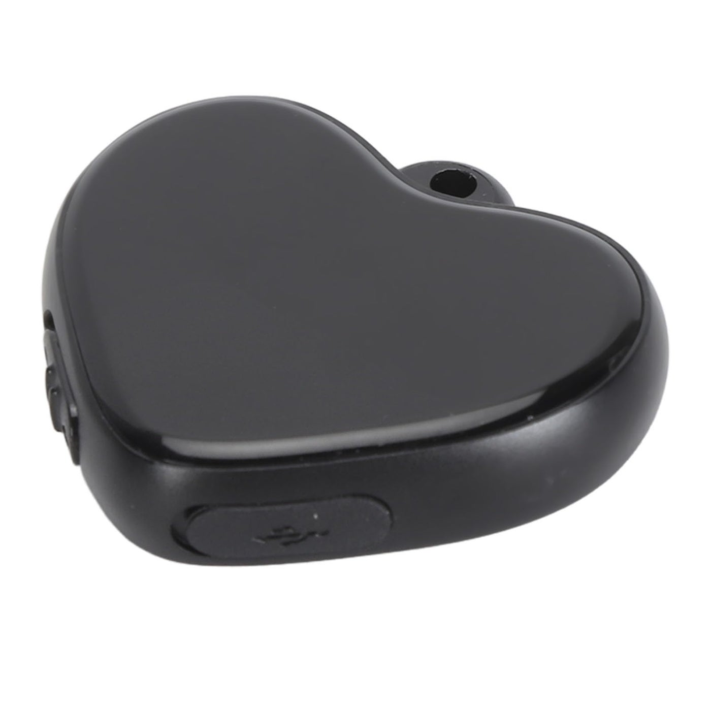 Tangxi Heart Pendant Digital Voice Recorder, Mini Noise Reduction Voice Activative Recorder with Up to 100h Storage Memory, Pocket Portable Recording Devices for Classroom, Conference