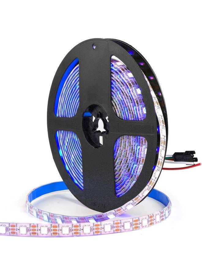protium WS2812B LED Strip Individual Addressable Light Full Color SMD 5050 RGB Pixel STRIP (5V, 60LED per Meter, Silicon coated IP65), 5 Meter - Image 1