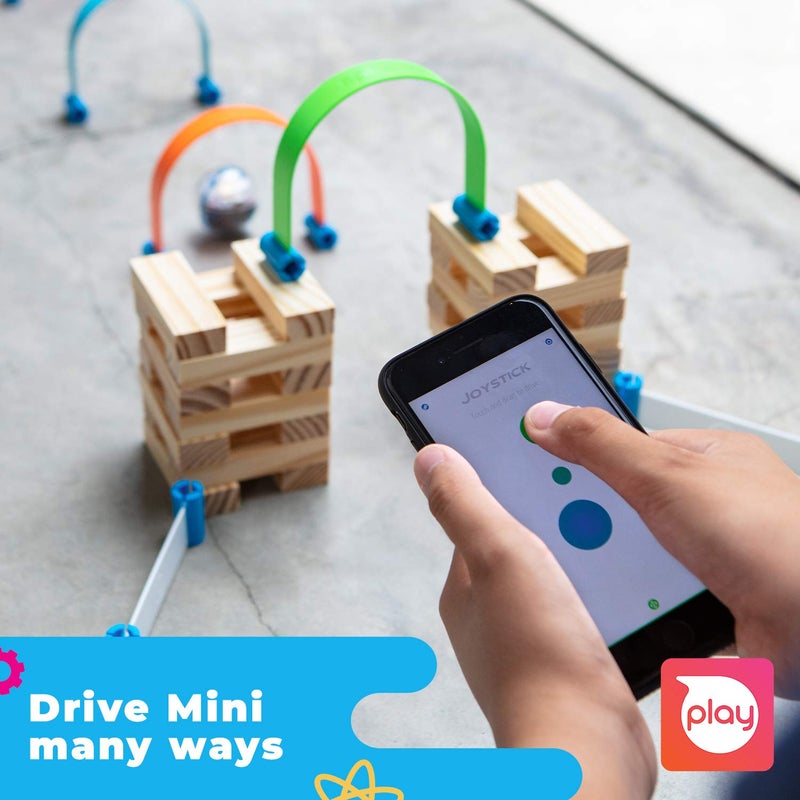 Sphero Sphero Mini Activity Kit - App-Enabled Coding Robot - 55 Piece Construction Set & Activity Cards - STEM Educational Toy for Kids - Bluetooth Connectivity - Interactive & Fun Learning for Ages 8+  - Image 3