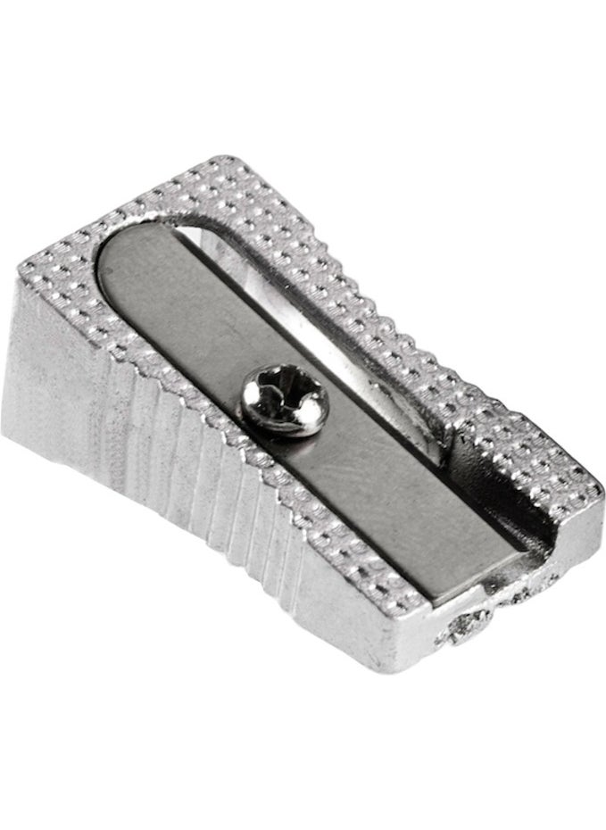 Bigpoint - | Metal Pencil Sharpener, Long-Lasting Stainless Steel Blade - Easy-Grip Serrated Surface Metal Pencil Sharpener [metal, Triangle] - Image 1