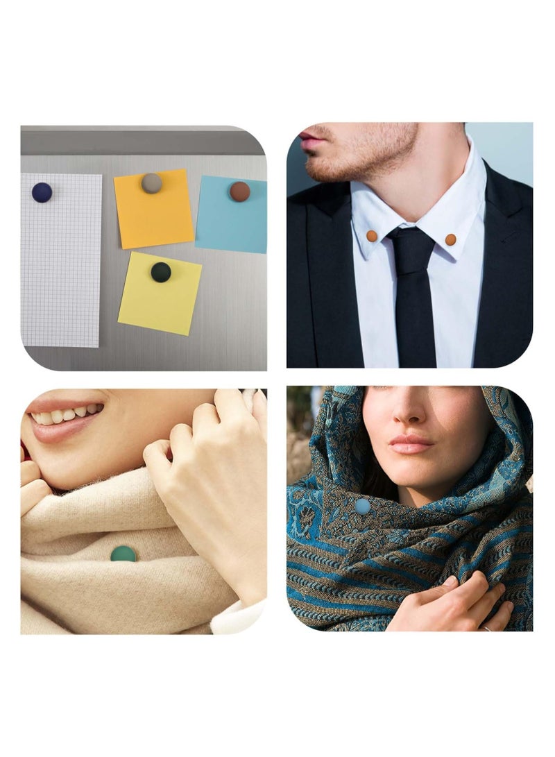ستار بيجا 8 قطع مغناطيسية للحجاب، دبابيس حجاب قوية متعددة الأغراض، دبابيس حجاب  - Image 5
