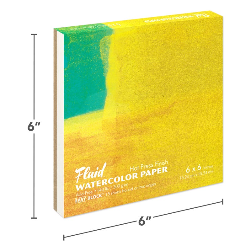 Speedball Art Products 850066 Fluid Artist Watercolor Paper, White - Image 2