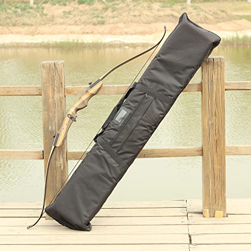 FENJANER Archery Bow Case Recurve Bow Bag Traditional Longbow Bag Lengthen Backpack for Outdoor Shooting Practice (68 inch) - Image 4