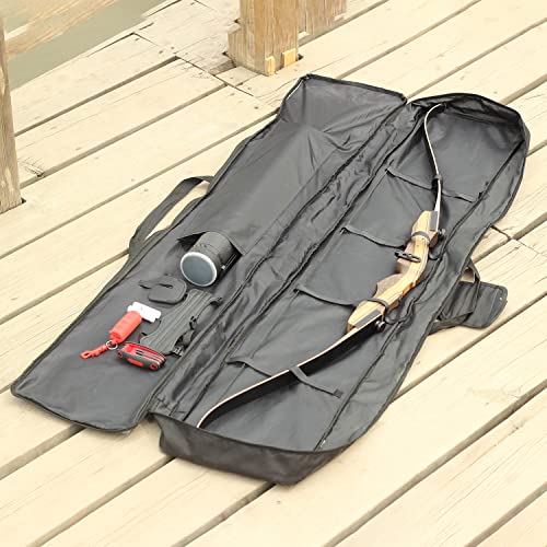 FENJANER Archery Bow Case Recurve Bow Bag Traditional Longbow Bag Lengthen Backpack for Outdoor Shooting Practice (68 inch) - Image 5