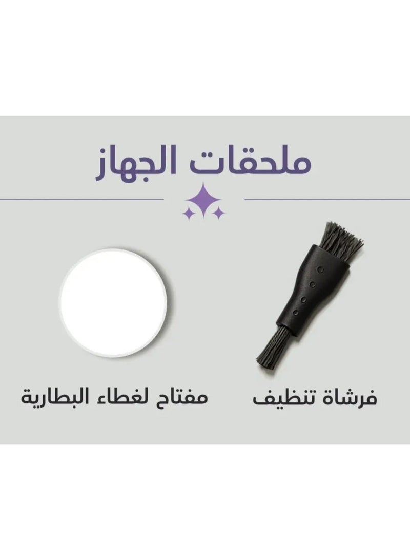 ROXA acial hair removal device, Grey - Image 4