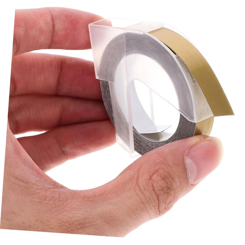 آلة صنع الملصقات بالنقش اليدوي مع أشرطة محمولة للاستخدام في المنزل والمكتب - Image 5