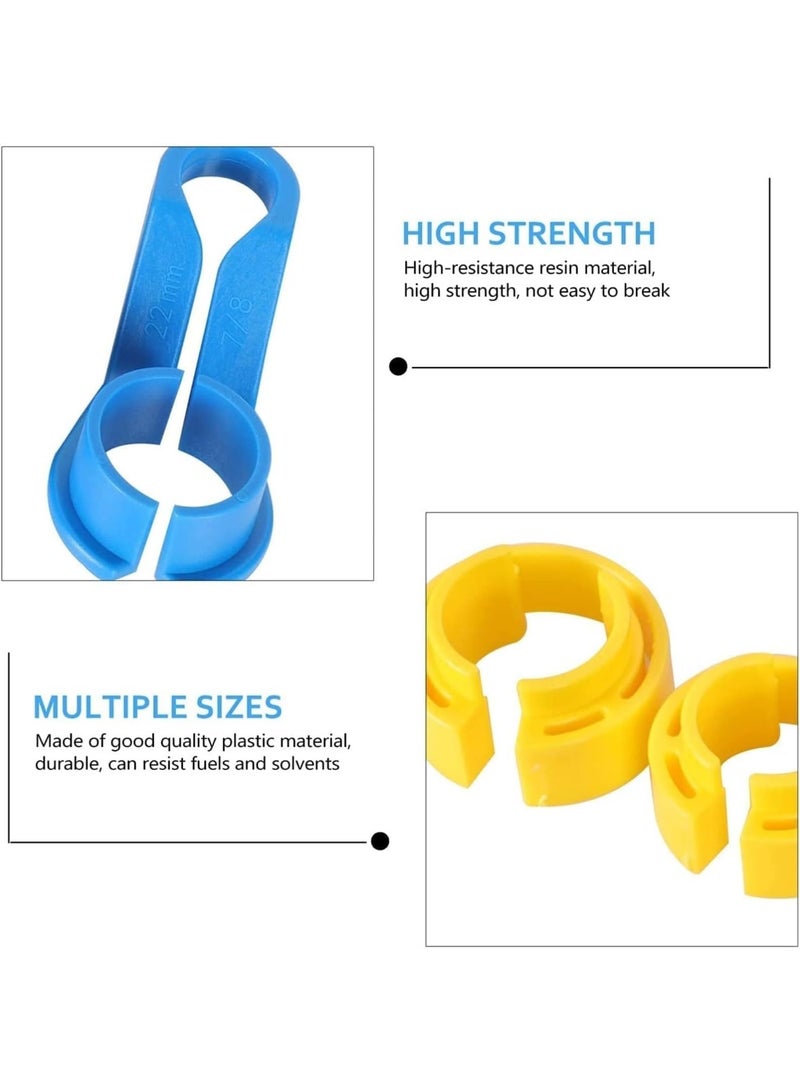 Beauenty Fuel Line Disconnect Removal Tool Set, 1/4 5/16 3/8 1/2 5/8 3/4 7/8 Inch Master Quick Disconnect Tool Kit for Automotive?AC Fuel Line and Transmission Oil Cooler Line - Image 2