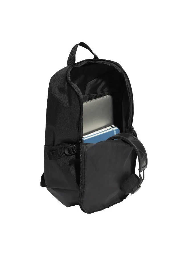 Adidas BLACK/WHITE essentials 3-stripes unisex backpack  | Best Price UAE