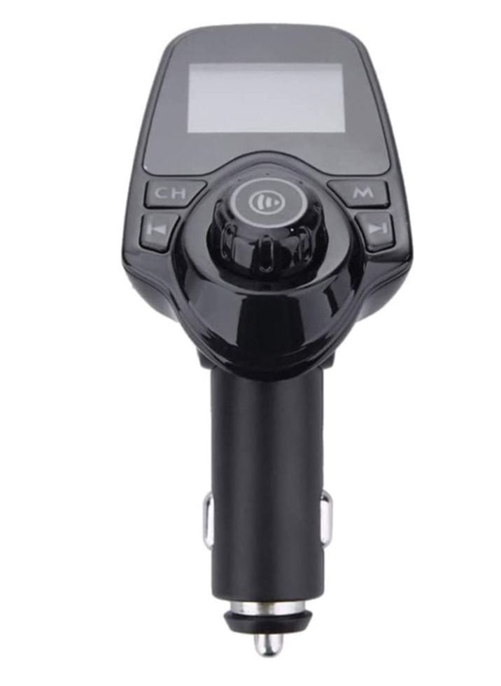 Ntech - NTECH FM Transmitter T11 Wireless Bluetooth Handsfree Car Kit MP3 Player Wireless Bluetooth Adapter WIth Dual USB Port - Image 1