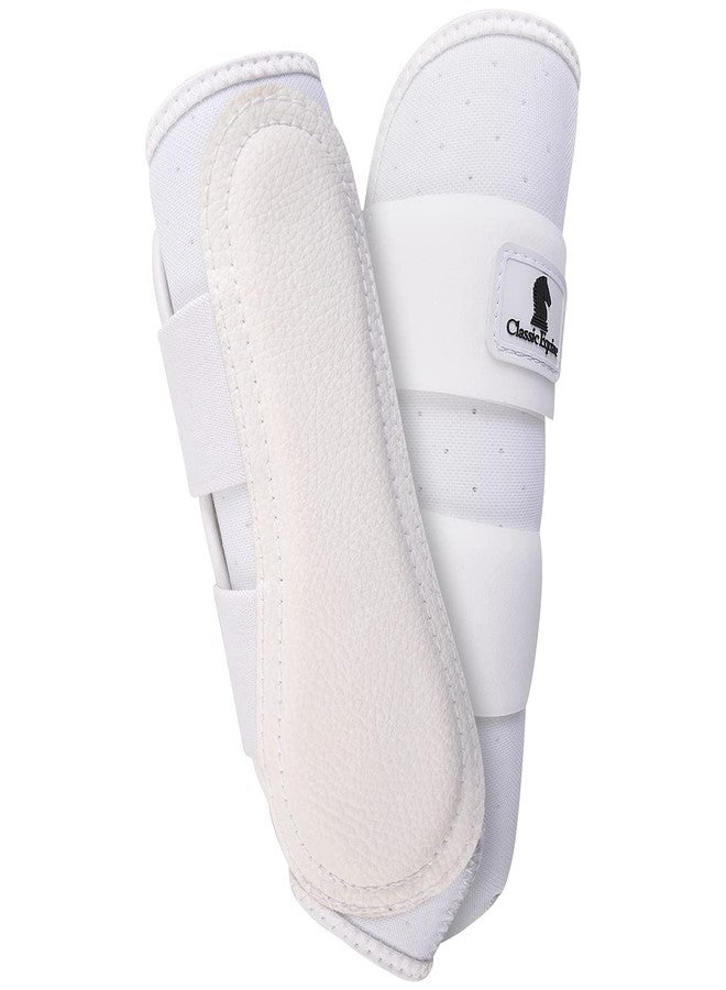 Classic Equine AirWave EZ Wrap II Boots Front Whit - Image 1