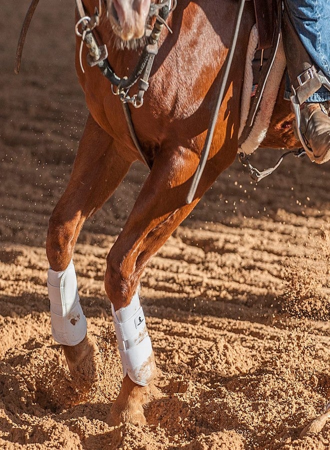 Classic Equine AirWave EZ Wrap II Boots Front Whit - Image 2