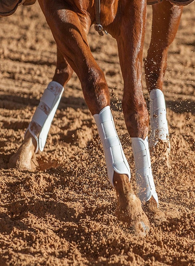 Classic Equine AirWave EZ Wrap II Boots Front Whit - Image 3
